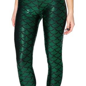Blackmilk Emerald Mermaid Leggings